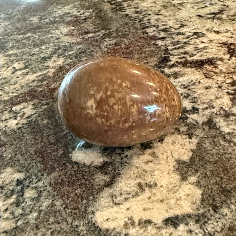 Polished Decorative Stone Egg Collection (6) - Mixed Natural Colors - Picture 7 of 7